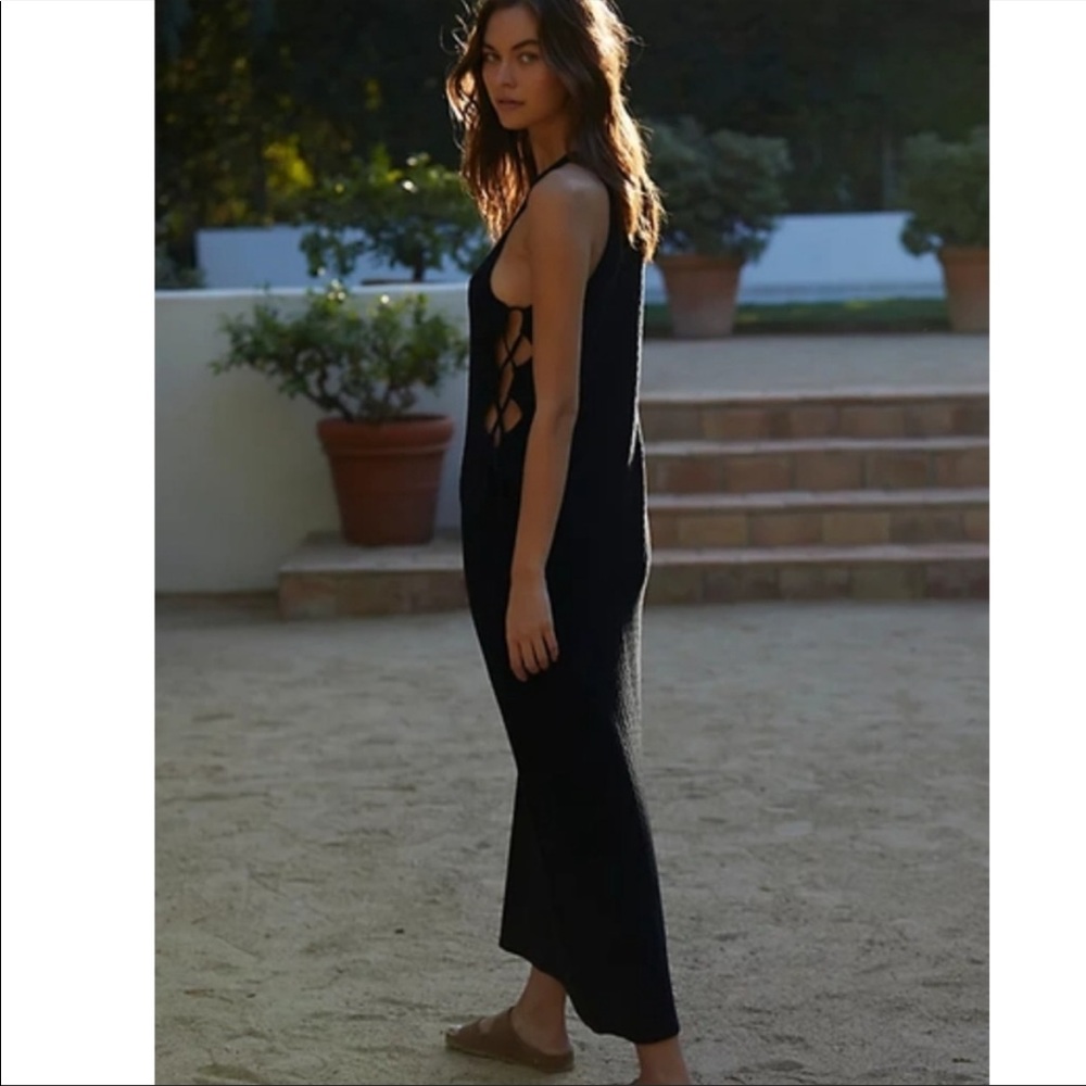 Free people maxi dress XS
